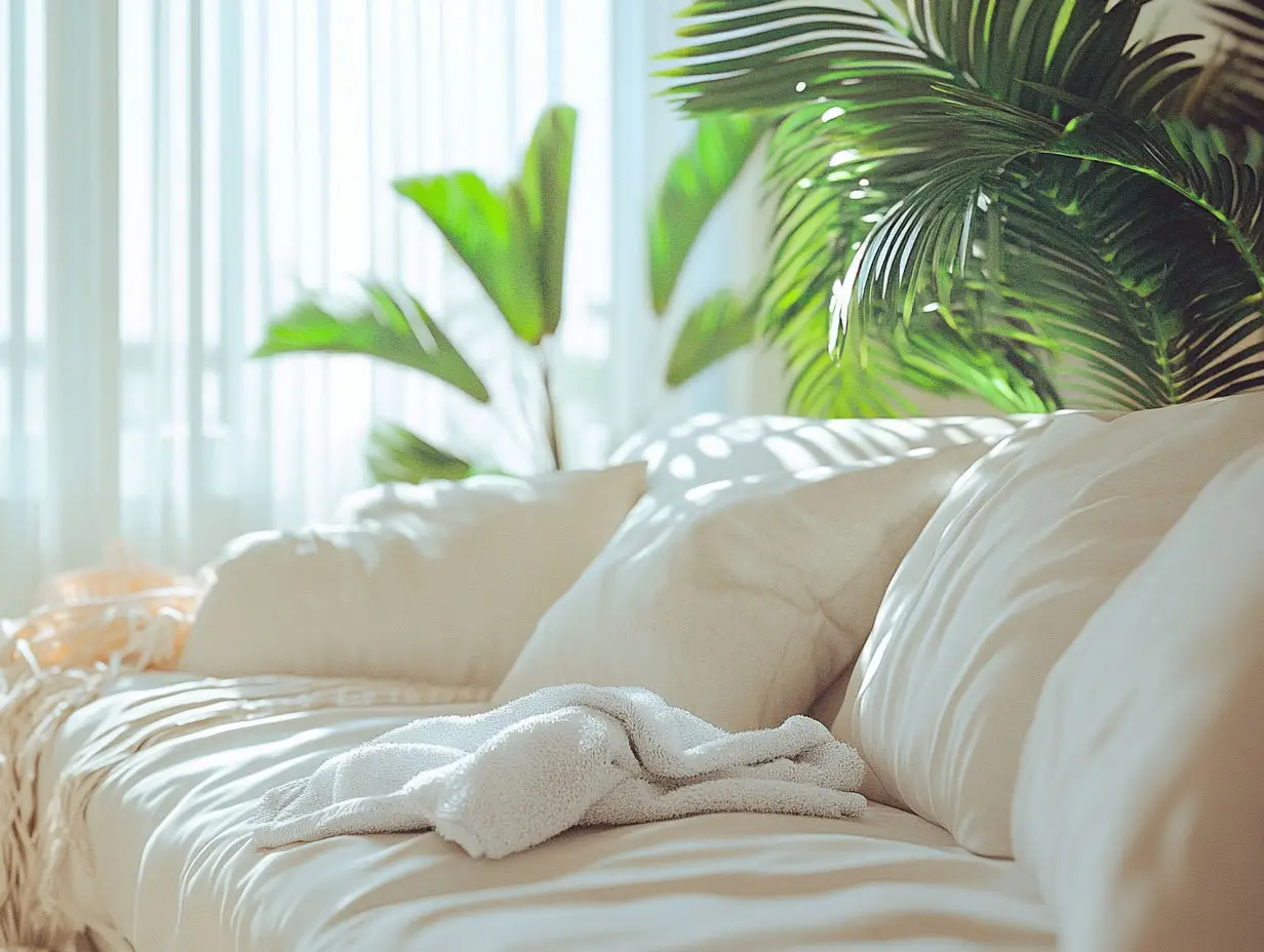 Guests Left Wet Towels on the Sofa or Bed? Here’s What to Do