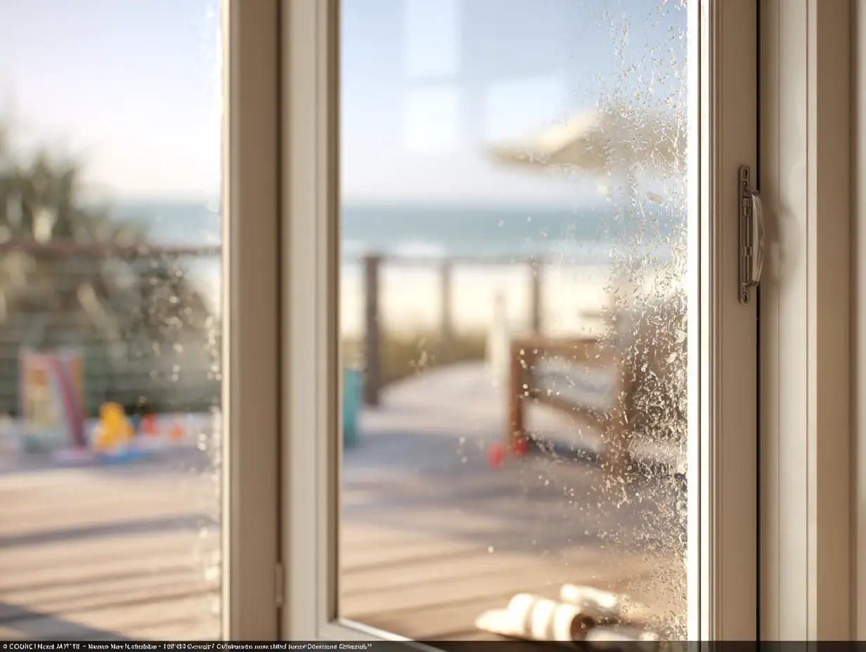 I thought sea spray was harmless… until my windows turned into frosted glass How Salt Air Wears Down Your Home (And How to Stop It)