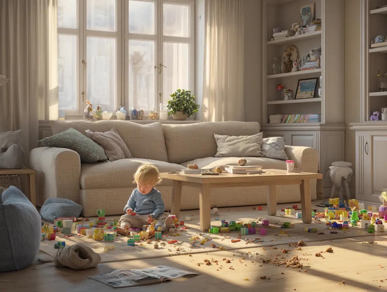 Toddlers, Toys, and Ten Thousand Crumbs When Toddler Chaos Takes Over — Sharky Cleaning to the Rescue