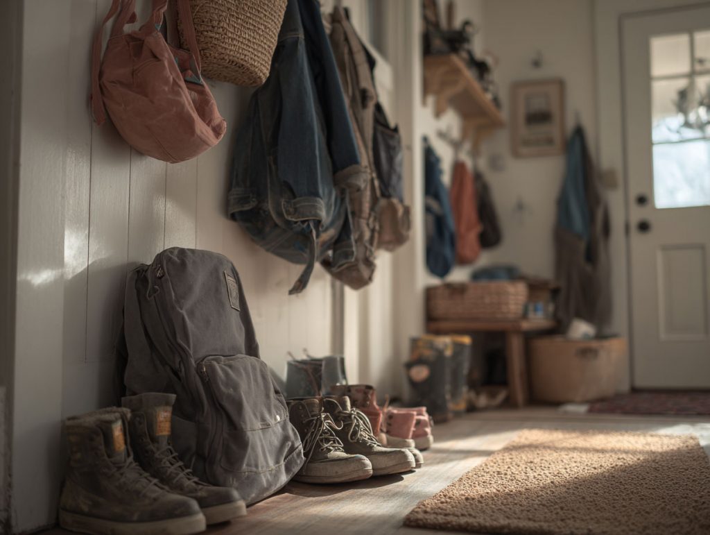 Stop Hallway Clutter With the 3-Second Rule