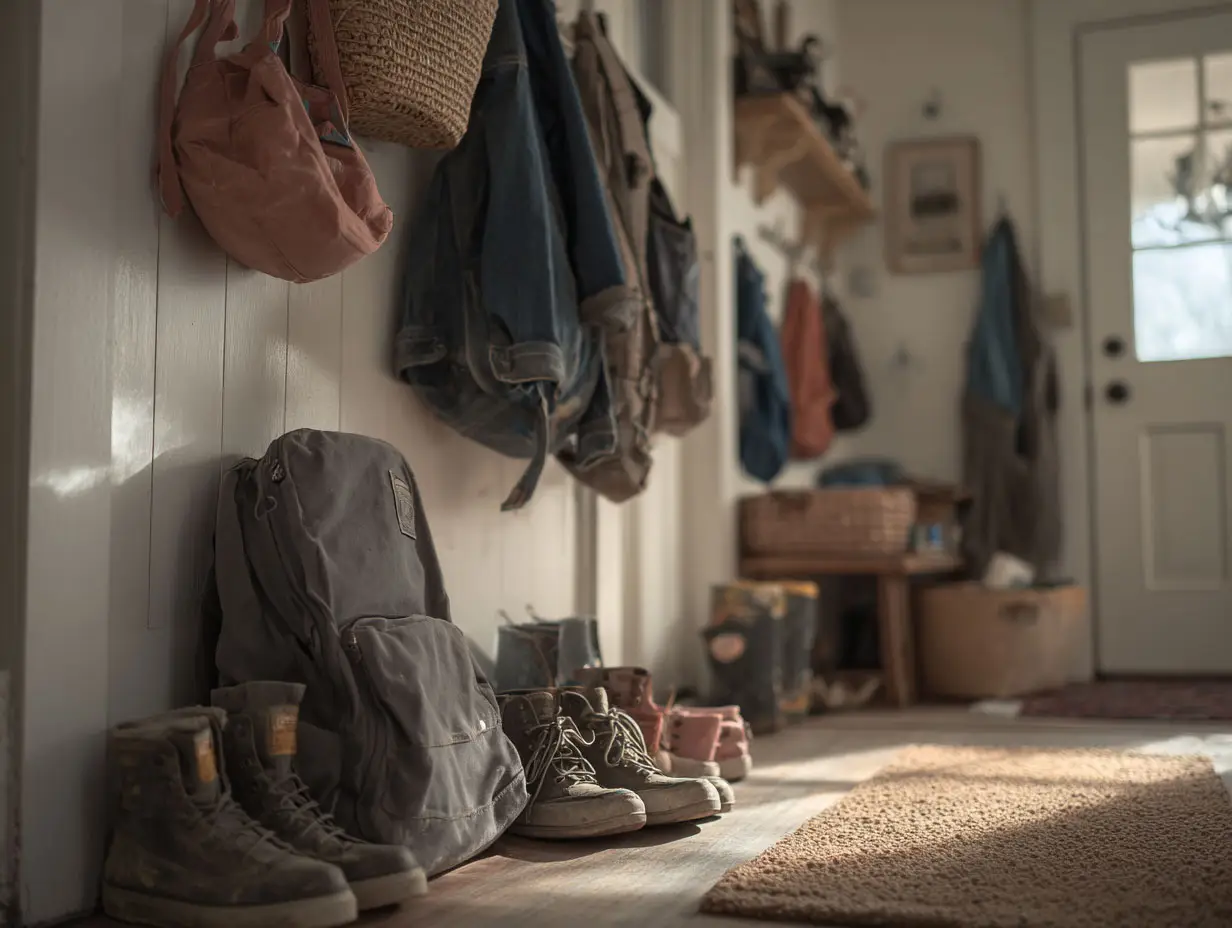 Hallway Chaos: The Smallest Room With the Biggest Impact on Family Stress Stop Hallway Clutter With the 3-Second Rule